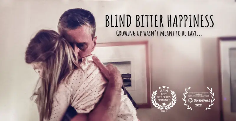 Poster for Blind Bitter Happiness, directed by Peter Feeney, AFIN 2021
