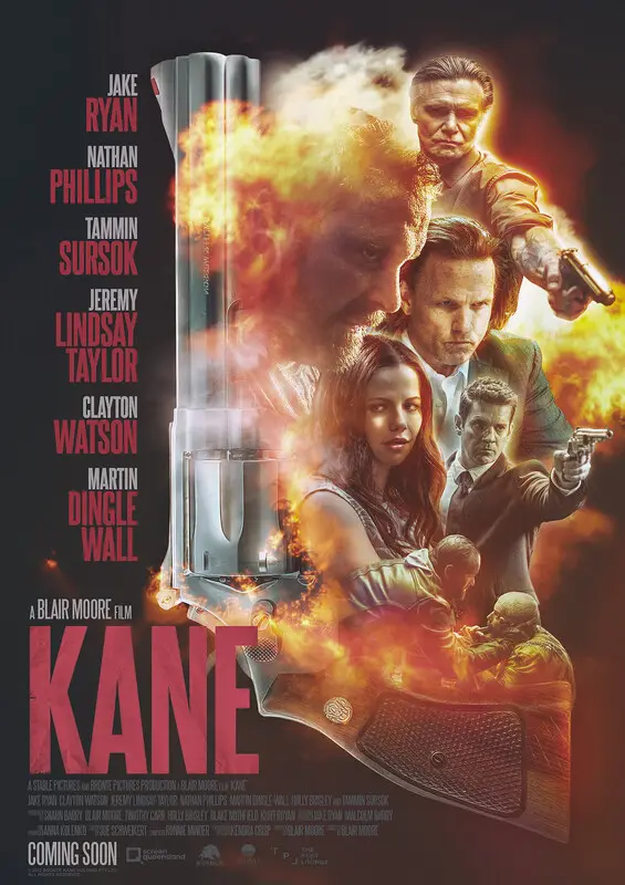 Poster for KANE, directed by Blair Moore, AFIN 2024