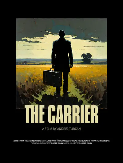 Poster for THE CARRIER, directed by Andrei Turcan, AFIN 2024