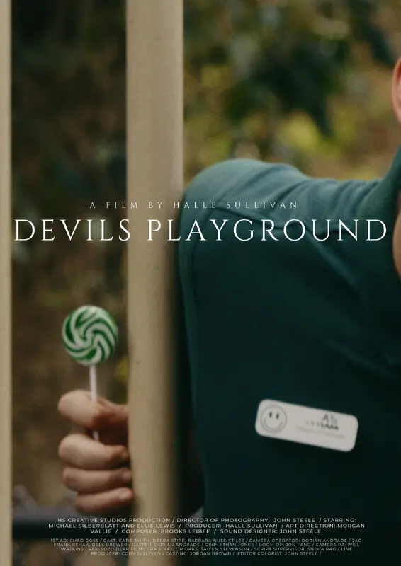 Poster for DEVIL'S PLAYGROUND, directed by Halle Sullivan, John Steele, AFIN 2025
