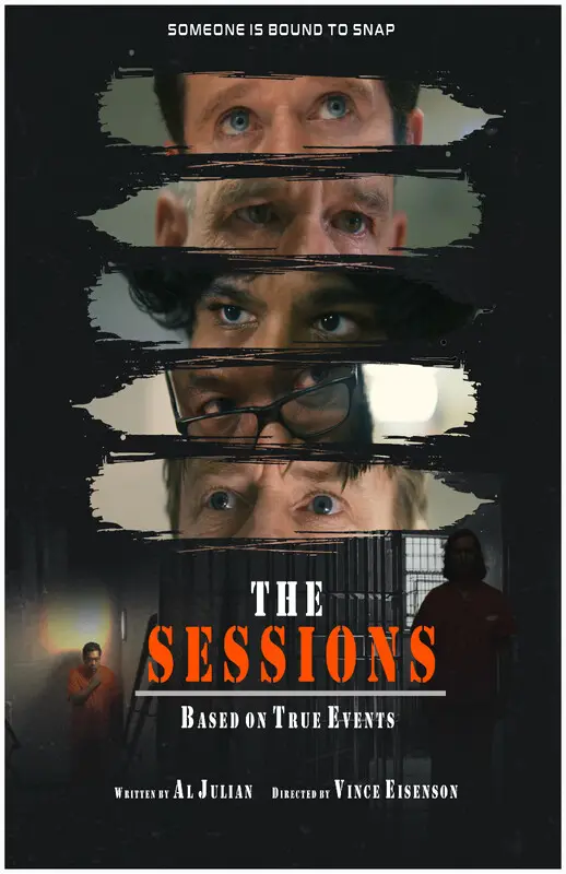 Poster for THE SESSIONS, directed by Vince Eisenson, AFIN 2025