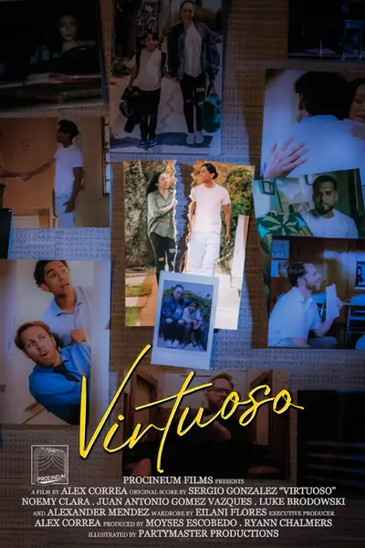 Poster for VIRTUOSO, directed by Alex Correa, AFIN 2025
