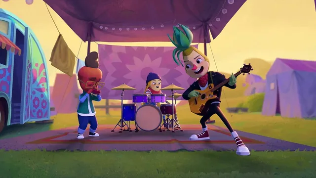 Still from ABAH AND HIS BAND, AFIN 2024.