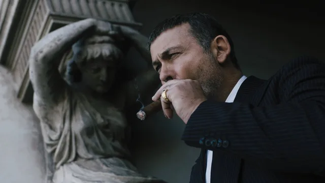Still from THE MEDIATOR, AFIN 2025.